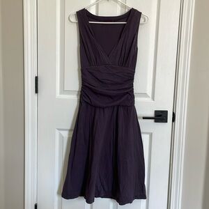 Purple Jersey Dress